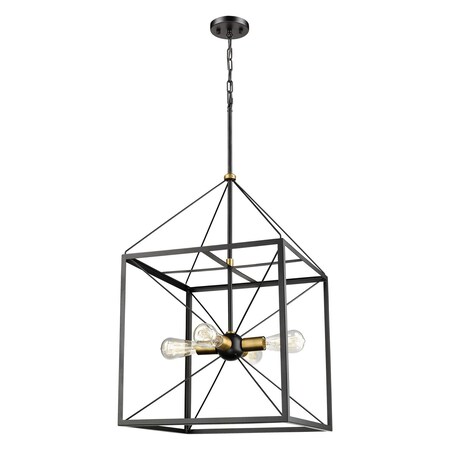 Millennium Black/Heirloom Bronze Pendant 864-BK/HBZ